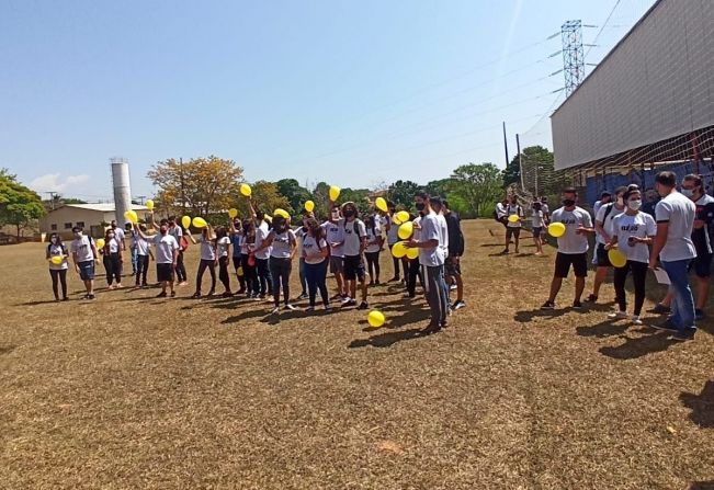 DEPARTAMENTO DE SAÚDE SE DESPEDE DO SETEMBRO AMARELO COM AÇÕES 