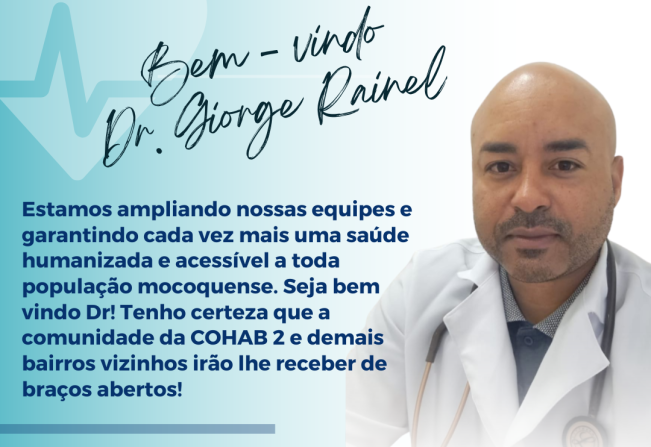 BOAS VINDAS, DR. GIORGE !