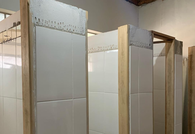 #Tbt2021 REFORMA DOS BANHEIROS DA ESCOLA BARRETO COELHO 