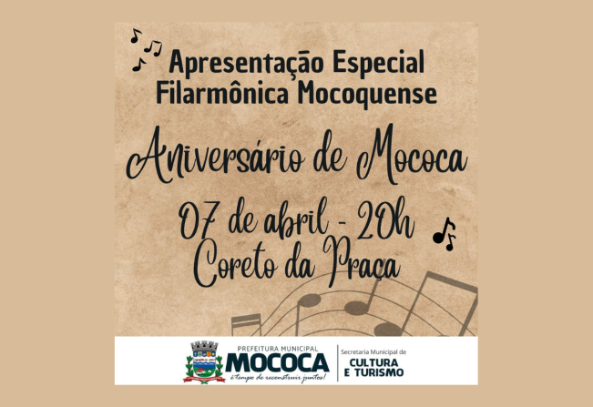 APRESENTAÇÃO ESPECIAL FILARMÔNICA MOCOQUENSE 