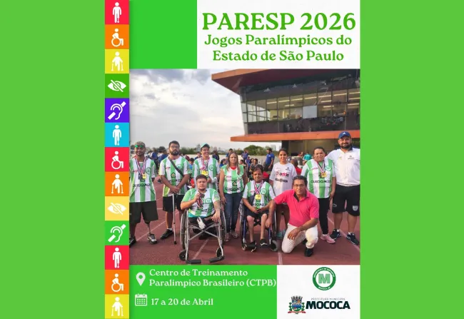 Atletas de Mococa representam o município no PARESP