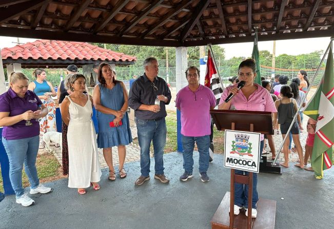 INAUGURAÇÃO DA PRAÇA JOAQUIM CÂNDIDO RIBEIRO “SEU FIUCA” EM MOCOCA