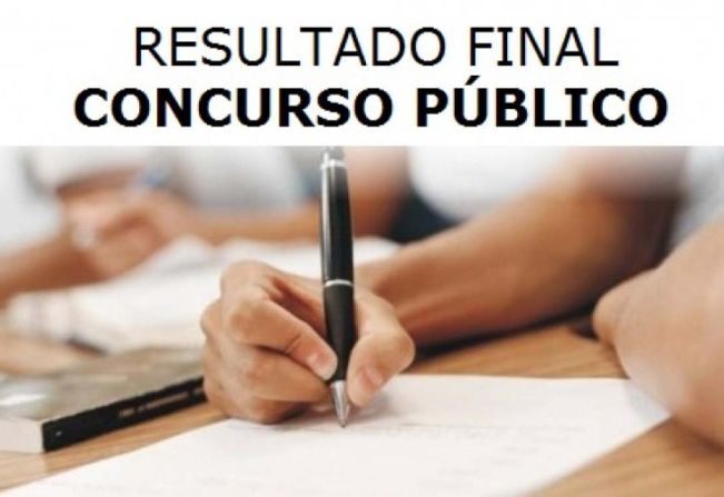 PREFEITURA MUNICIPAL DE MOCOC INFORMA RESULTA FINAL DO CONCURSO PÚBLICO