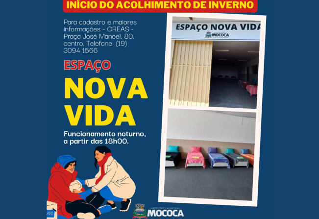  INICIA O ACOLHIMENTO DE INVERNO 