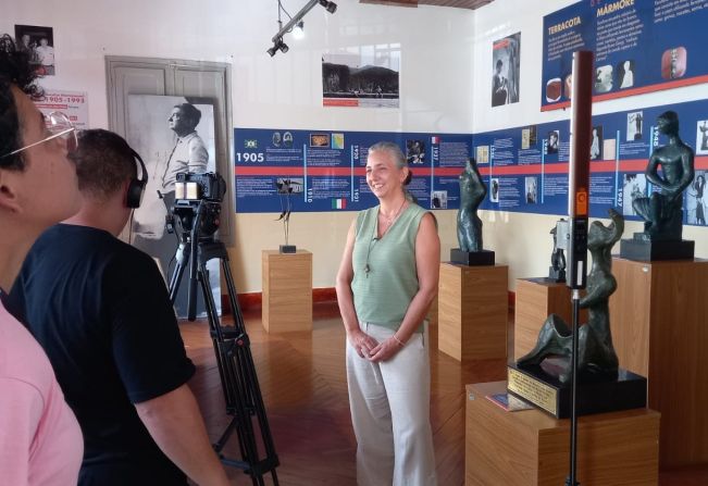 REPRESENTANTES DA SECRETARIA ESTADUAL DE TURISMO SÃO RECEBIDOS POR EQUIPE DA SECRETARIA MUNICIPAL DE CULTURA E TURISMO DE MOCOCA