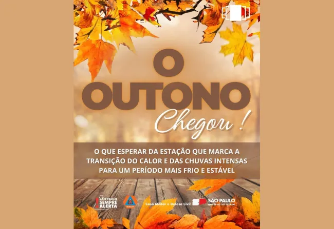 O outono chegou!