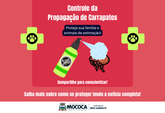 COMBATE E PREVENÇÃO AO CARRAPATO EM MOCOCA: PROTEJA SUA SAÚDE E A DE SEUS ANIMAIS