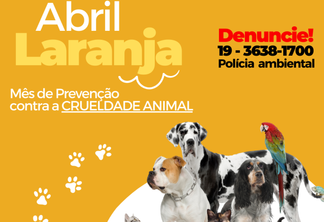 Abril Laranja em Mococa: Protegendo a vida animal