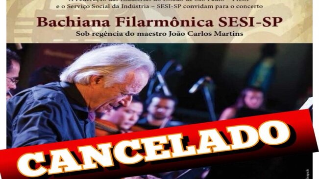 INFORMATIVO - Bachiana será cancelada devido à paralisação dos caminhoneiros