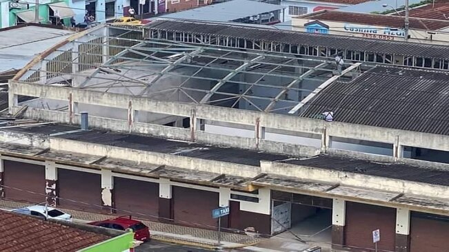 OBRAS DO MERCADÃO MUNICIPAL A TODO VAPOR >>