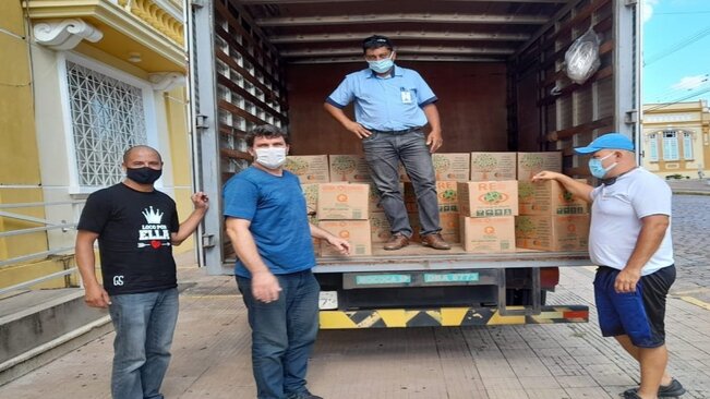 FUNDO SOCIAL RECEBE 150 CESTAS BÁSICAS.