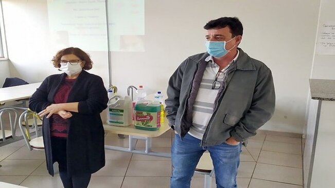 TREINAMENTO DOS FUNCIONÁRIOS DA REDE ESCOLAR MUNICIPAL PARA O RETORNO PRESENCIAL NAS ESCOLAS