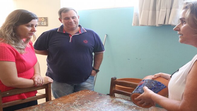 Presidente do Fundo Social de Solidariedade conhece instalações da APAE