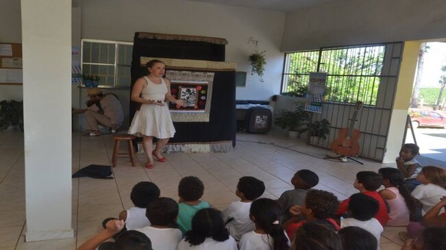 Alunos da Escola Municipal “Dona Bebé Camargo” participam de manhã Cultural