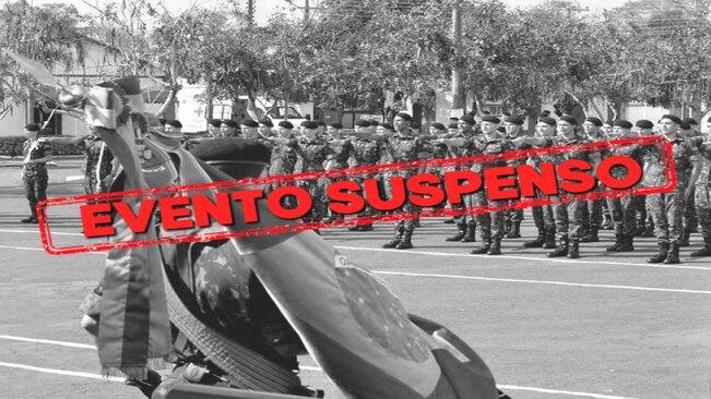 >> EVENTO SUSPENSO:
