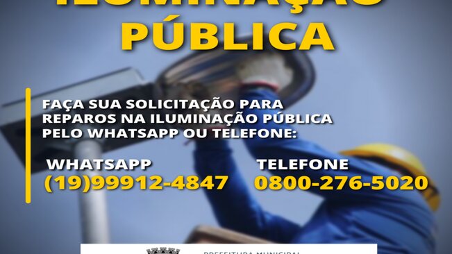 PREFEITURA REALIZA MANUTENÇÃO NA ILUMINAÇÃO PÚBLICA EM DIVERSOS BAIRROS DA CIDADE.