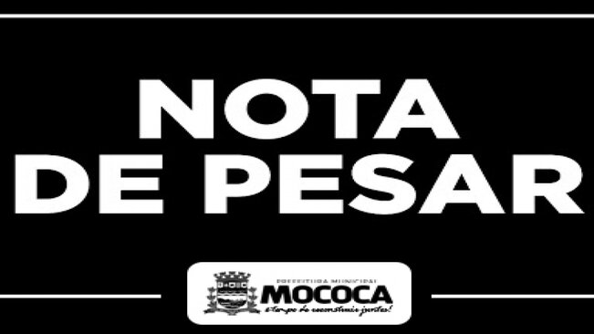 NOTA DE PESAR
