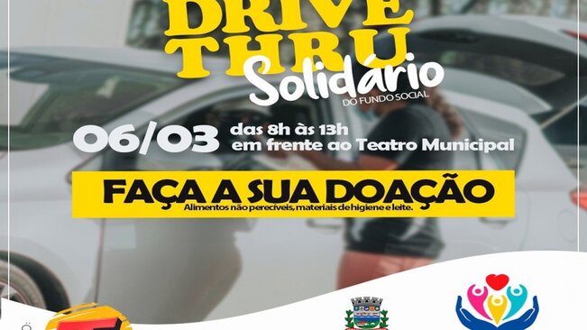 DRIVE THRU SOLIDÁRIO >>