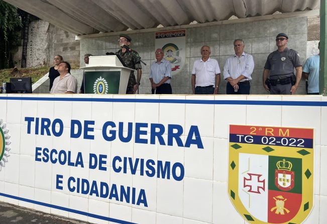 FORMATURA DE MATRÍCULA DOS ATIRADORES DO TG 02-022, DO ANO DE 2024