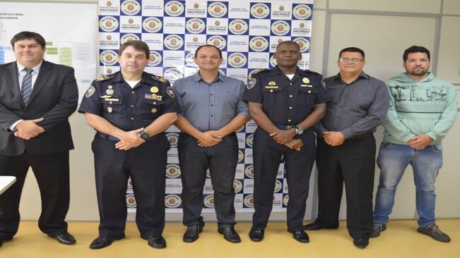 INFORMATIVO - Comandante da Guarda Civil Municipal (GCM) de Mococa visita o Comando Geral da GCM-SP