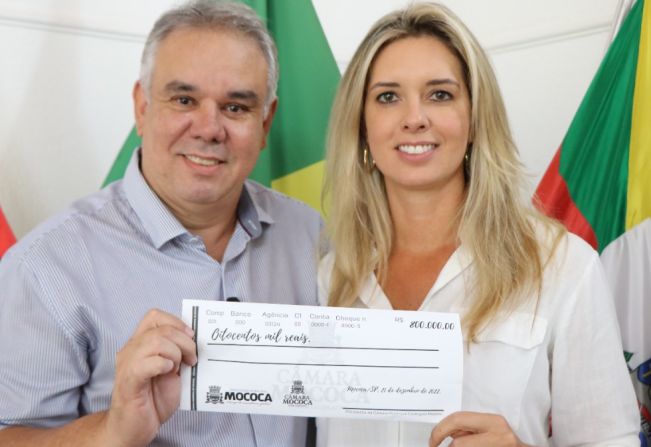 CÂMARA MUNICIPAL DE MOCOCA FAZ DEVOLUÇÃO DE RECURSO ECONOMIZADO À PREFEITURA