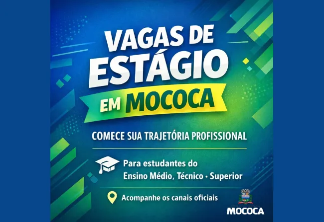 OPORTUNIDADE DE ESTÁGIO