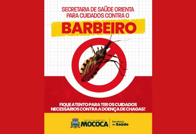 PREFEITURA DE MOCOCA ORIENTA SOBRE OS CUIDADOS CONTRA O BARBEIRO