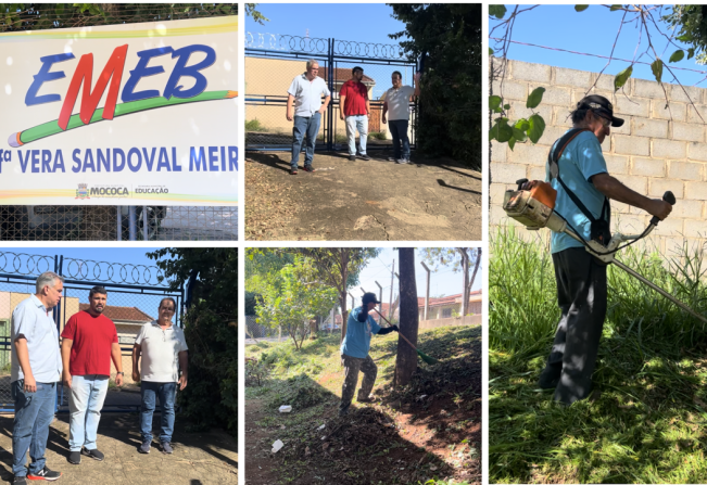 PREFEITURA FINALIZA MUTIRÃO DE LIMPEZA NAS ESCOLAS MUNICIPAIS DE MOCOCA A FIM DE PREPARAR AMBIENTES SEGUROS PARA O INÍCIO DAS AULAS