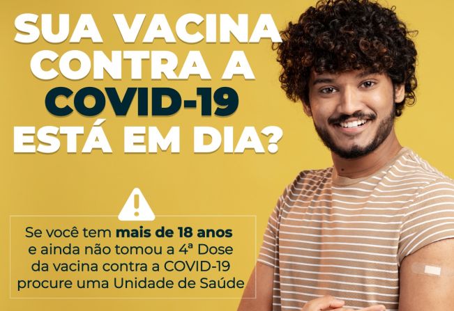 VOCÊ ESTÁ EM DIA COM A VACINA CONTRA A COVID-19?