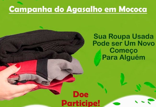 ECOPONTO PROMOVE A 1ª CAMPANHA DO AGASALHO EM MOCOCA!