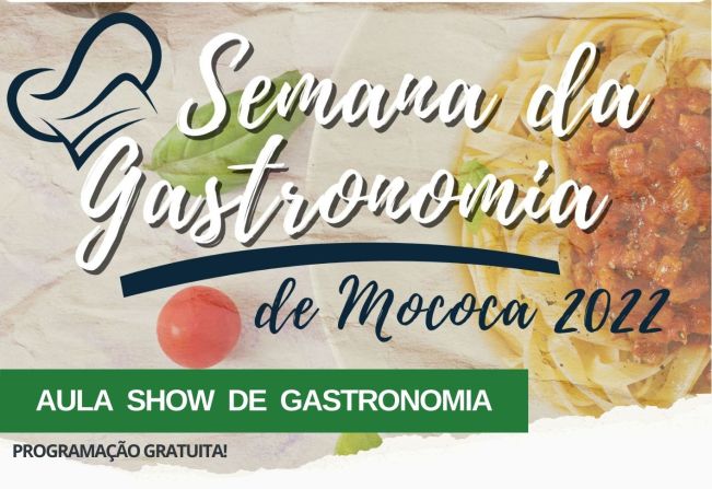 EVENTO DE GASTRONOMIA IMPERDÍVEL!