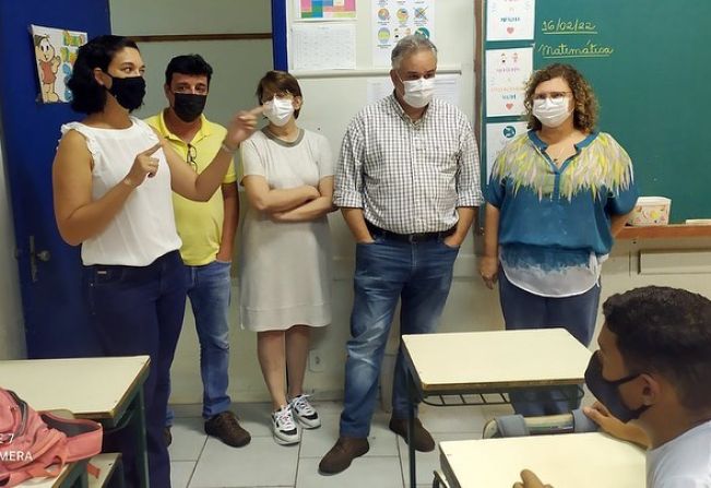 PREFEITO EDUARDO BARISON REALIZA VISITA AO BARRETO COELHO