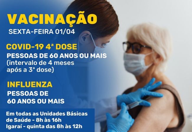 AVANÇO NA VACINAÇÃO – COVID-19 E INFLUENZA