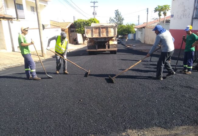 CRONOGRAMA DE RECUPERAÇÃO ASFÁLTICA CONTINUA A TODO VAPOR 