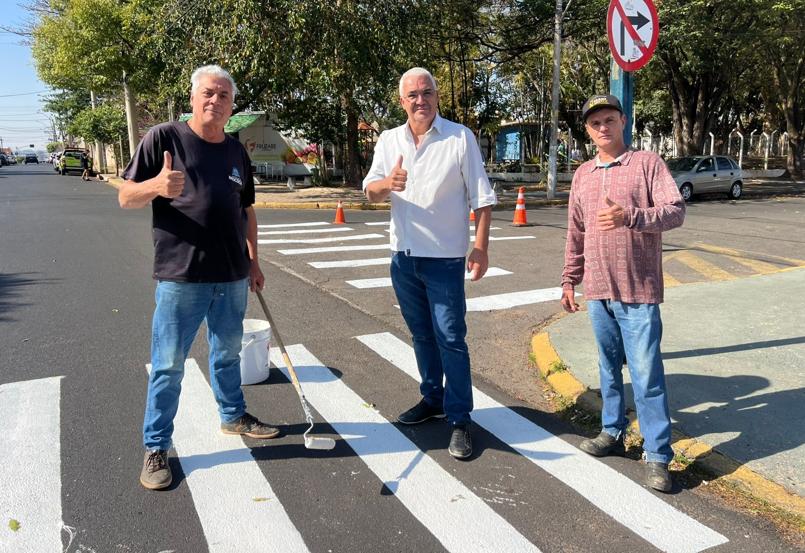 PREFEITURA REFORÇA SINALIZAÇÃO DE TRÂNSITO NAS PROXIMIDADES DO PPA!