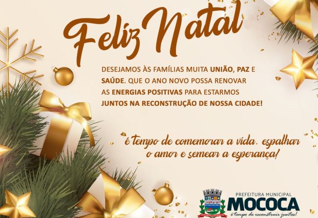 Notícia - FELIZ NATAL - Prefeitura Municipal de Mococa