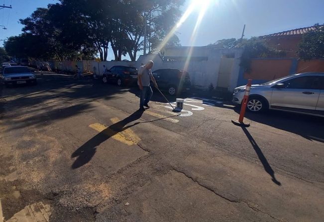 PREFEITURA RENOVA DE SINALIZAÇÃO DE SOLO EM IGARAÍ