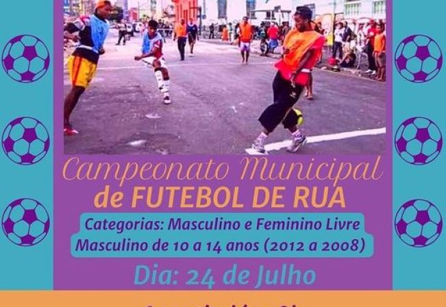 CAMPEONATO MUNICIPAL DE FUTEBOL DE RUA 