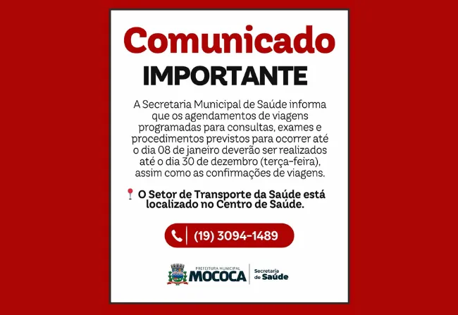 COMUNICADO IMPORTANTE