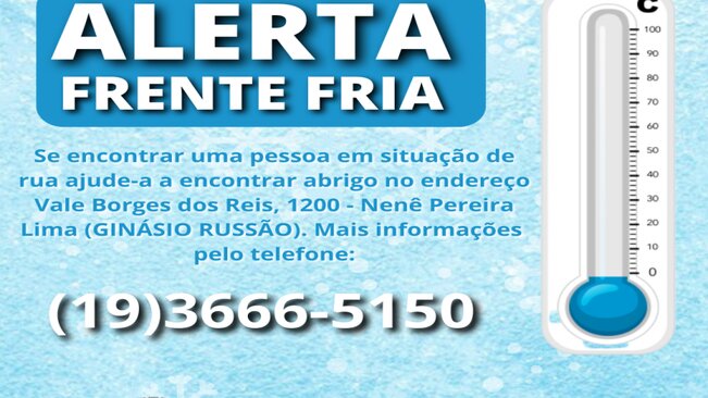 PREFEITURA MUNICIPAL DE MOCOCA ESTÁ ACOLHENDO PESSOAS EM SITUAÇÃO DE RUA NESTA ÉPOCA DE FRIO.