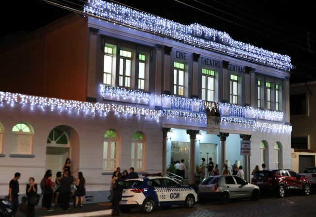 REABERTURA DO TEATRO PEDRO ÂNGELO CAMIN OCORRIDO NESTA SEXTA-FEIRA (02)