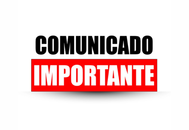 COMUNICADO