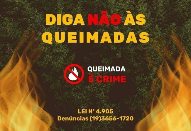 PREFEITURA ALERTA SOBRE A CHEGADA DO PERÍODO DE SECA E PREVINE CONTRA QUEIMADAS