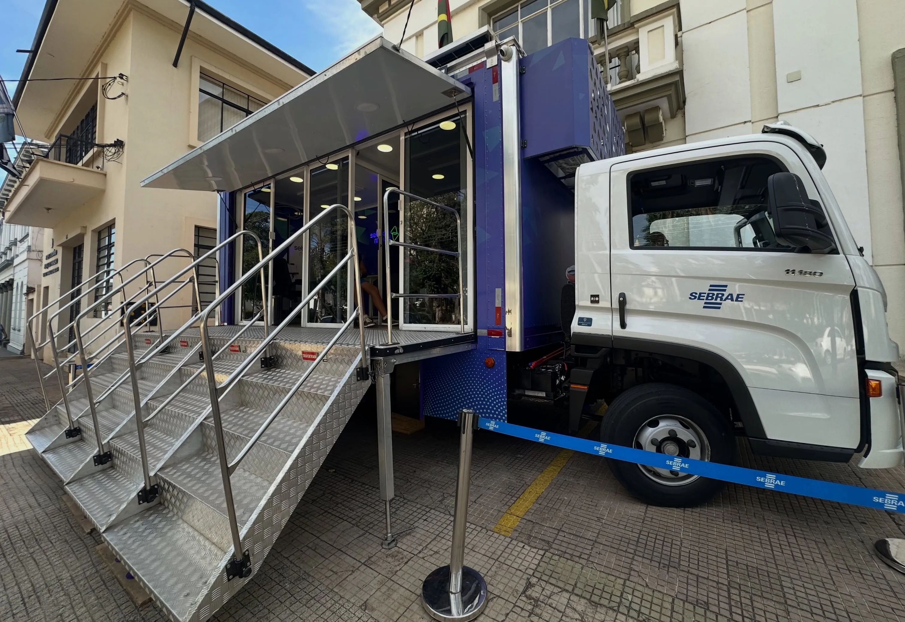  O SEBRAE MÓVEL ESTÁ EM MOCOCA!