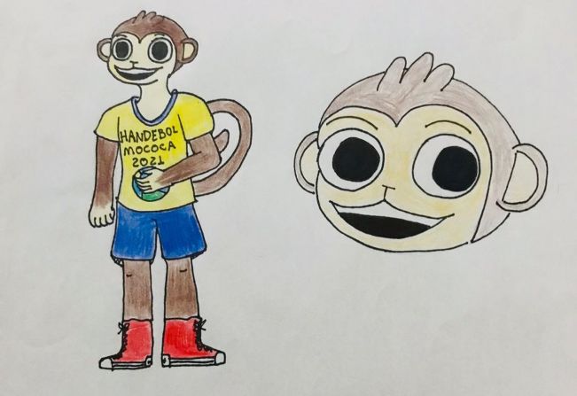 MOCOQUENSE ESTÁ ENTRE OS OITO MELHORES NO CONCURSO MASCOTE DO MINI-HANDEBOL BRASIL