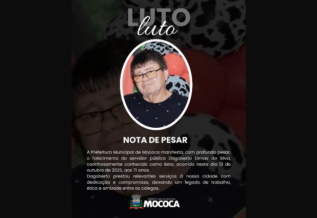 NOTA DE PESAR