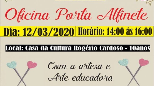 >> OFICINA PORTA ALFINETE