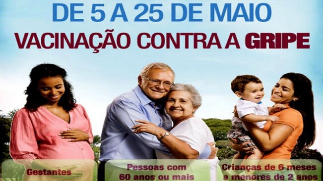 Departamento de Saúde realiza vacinação contra gripe; mais de 4mil pessoas já foram vacinadas