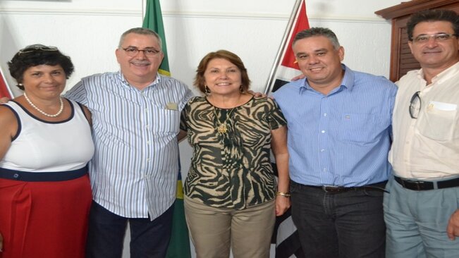 Maria Edna recebe o vice-presidente da Assembleia Legislativa