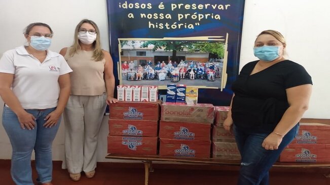 FUNDO SOCIAL DOA LEITES PARA ASILO E CASA ABRIGO.